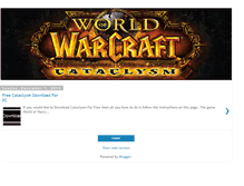 Tablet Screenshot of cataclysmforfree.blogspot.com
