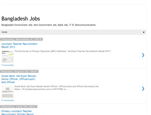 Tablet Screenshot of banglar-jobs.blogspot.com