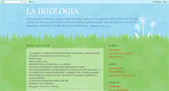 Desktop Screenshot of iriologo.blogspot.com
