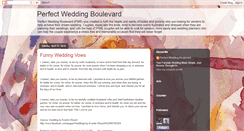 Desktop Screenshot of perfectweddingboulevard.blogspot.com