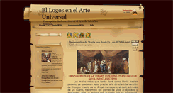 Desktop Screenshot of ellogosenelarteuniversal.blogspot.com