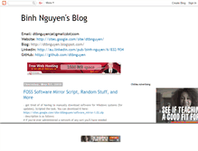 Tablet Screenshot of dtbnguyen.blogspot.com