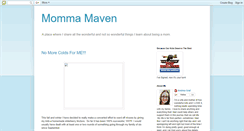 Desktop Screenshot of mommamaven.blogspot.com