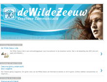Tablet Screenshot of dewildezeeuw.blogspot.com
