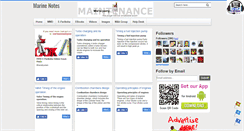 Desktop Screenshot of marinenotes.blogspot.com