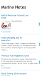 Mobile Screenshot of marinenotes.blogspot.com