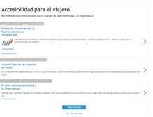 Tablet Screenshot of accesibilidad-al-viajar.blogspot.com