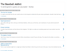 Tablet Screenshot of baseballaddict.blogspot.com