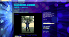 Desktop Screenshot of fashionistaatenista.blogspot.com