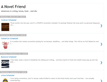 Tablet Screenshot of novelfriend.blogspot.com