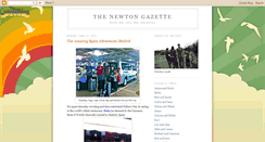 Desktop Screenshot of newtongazette.blogspot.com