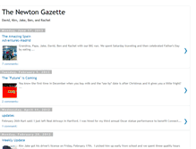 Tablet Screenshot of newtongazette.blogspot.com