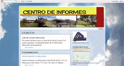 Desktop Screenshot of centrodeinformesfce.blogspot.com