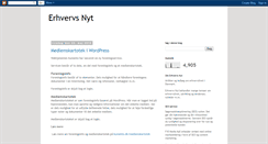 Desktop Screenshot of erhvervs-nyt.blogspot.com