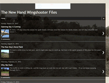 Tablet Screenshot of newhandwingshooting.blogspot.com