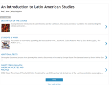 Tablet Screenshot of latinamericanstudies.blogspot.com