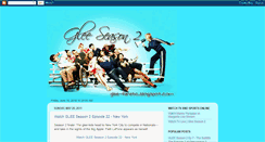 Desktop Screenshot of glee-fanatic.blogspot.com