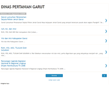Tablet Screenshot of dinaspertaniangarut.blogspot.com