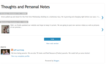 Tablet Screenshot of jeffandcindycrosswhite.blogspot.com