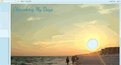 Desktop Screenshot of cherishingmydays.blogspot.com