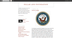 Desktop Screenshot of pillarandfoundation.blogspot.com