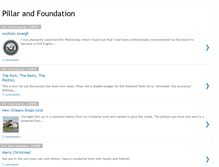 Tablet Screenshot of pillarandfoundation.blogspot.com