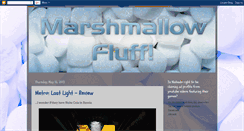 Desktop Screenshot of marshmallowfluffblog.blogspot.com