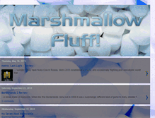 Tablet Screenshot of marshmallowfluffblog.blogspot.com