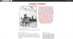 Desktop Screenshot of globalnerding.blogspot.com