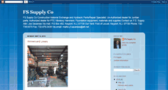 Desktop Screenshot of fssupply.blogspot.com