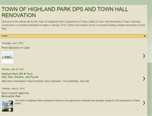 Tablet Screenshot of highlandp.blogspot.com