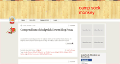 Desktop Screenshot of camp-sock-monkey.blogspot.com