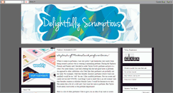 Desktop Screenshot of delightfullyscrumptious.blogspot.com