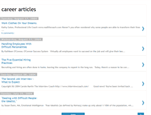 Tablet Screenshot of career-articles.blogspot.com