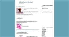 Desktop Screenshot of luminocontrast.blogspot.com