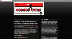 Desktop Screenshot of comicscure.blogspot.com