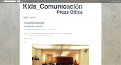 Desktop Screenshot of kidscomunicacion.blogspot.com