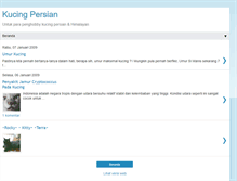 Tablet Screenshot of kucingpersian.blogspot.com