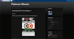 Desktop Screenshot of platinumwheelsnz.blogspot.com