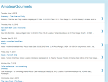Tablet Screenshot of amateurgourmets.blogspot.com