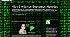 Desktop Screenshot of hijosbiologicos.blogspot.com