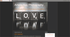 Desktop Screenshot of ameliakayphotography.blogspot.com