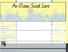 Tablet Screenshot of anoceansizedlove.blogspot.com