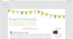 Desktop Screenshot of projectbridesmaid-suzannah.blogspot.com