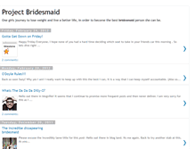 Tablet Screenshot of projectbridesmaid-suzannah.blogspot.com