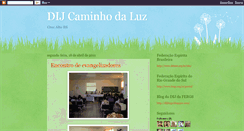 Desktop Screenshot of dijcaminhodaluz.blogspot.com