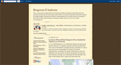 Desktop Screenshot of bergeron-damboise.blogspot.com