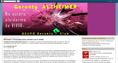 Desktop Screenshot of geronto-alzheimer.blogspot.com