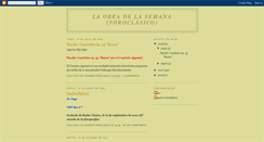 Desktop Screenshot of obradelasemana.blogspot.com