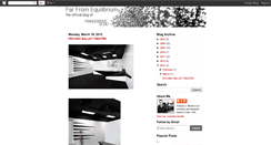 Desktop Screenshot of farfromequilibrium.blogspot.com